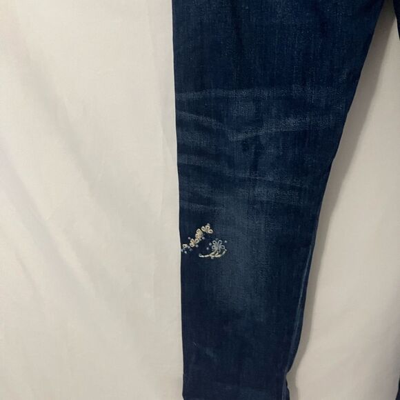 Lucky Brand Sienna Slim Boyfriend Distressed Jeans Size 10/30 - Picture 6 of 10